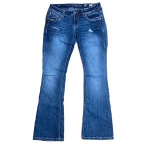 Miss Me Sz 28 Signature Boot Cut Denim Jeans